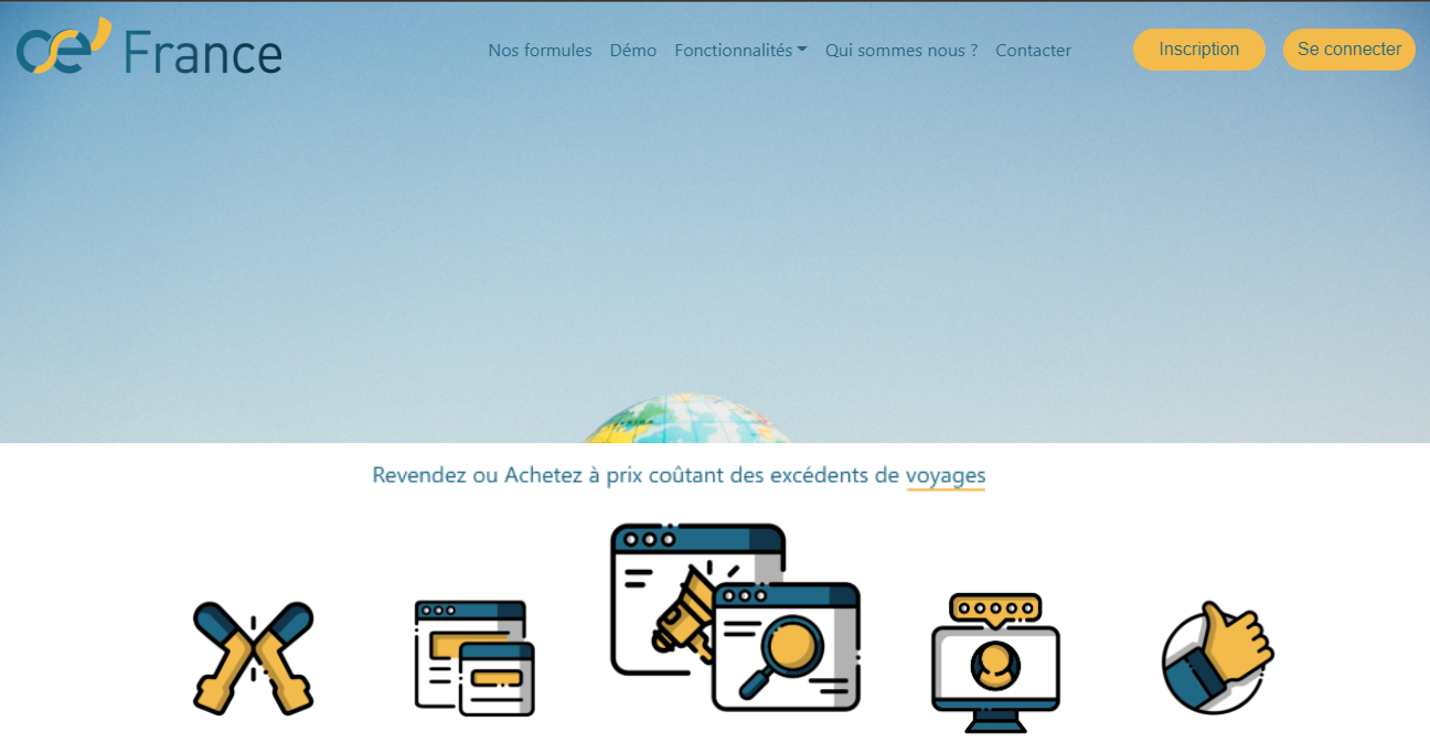 photo de la page de d'accueil du site activcse.fr